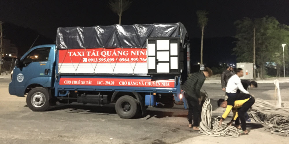 Cho thuê xe tải 2 tấn tại Quảng Ninh